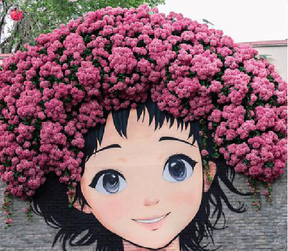 宝鸡墙体彩绘-网红墙打卡