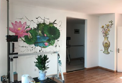 宝鸡墙体彩绘相比墙纸的优势。