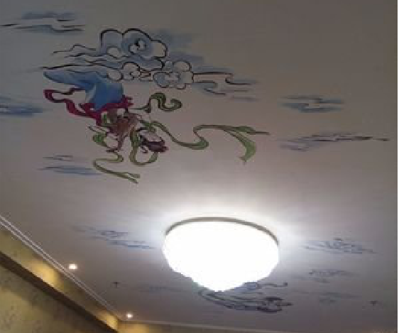 宝鸡如何快速绘制天花板上的手绘墙?