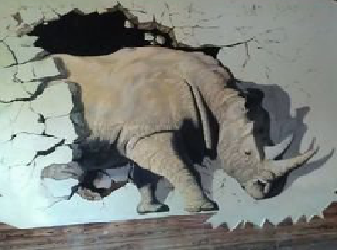 宝鸡在墙绘中,如何绘制3D效果?